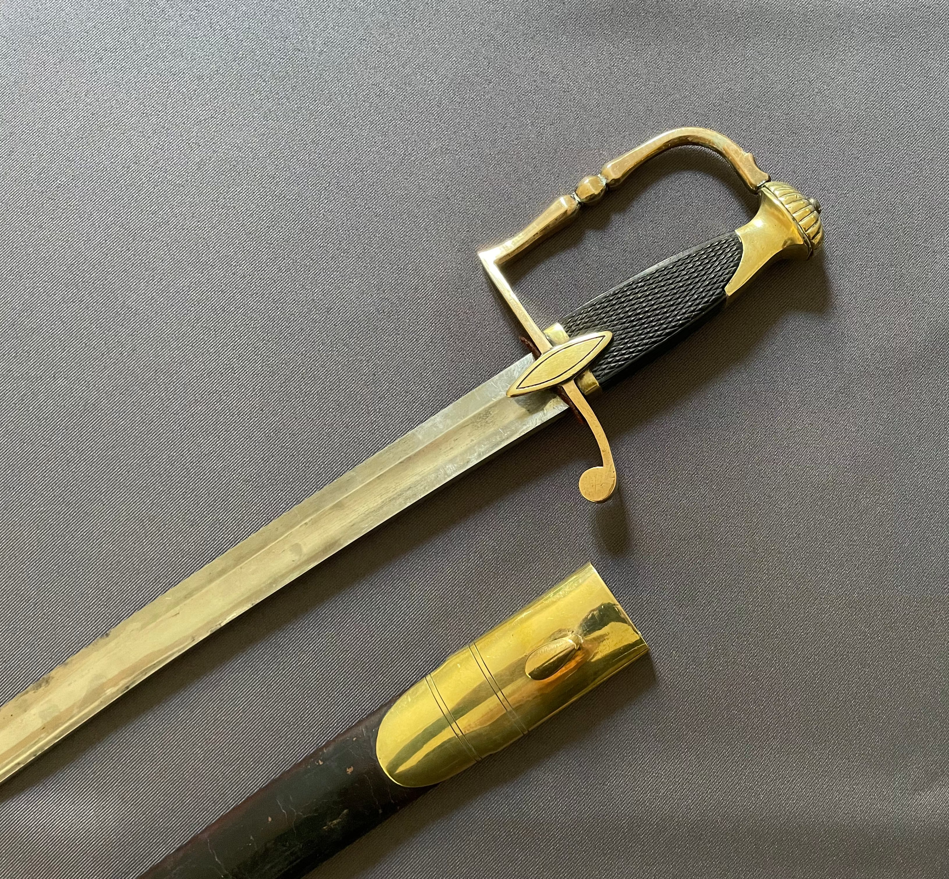 Sabre d'officier d'infanterie époque Premier Empire