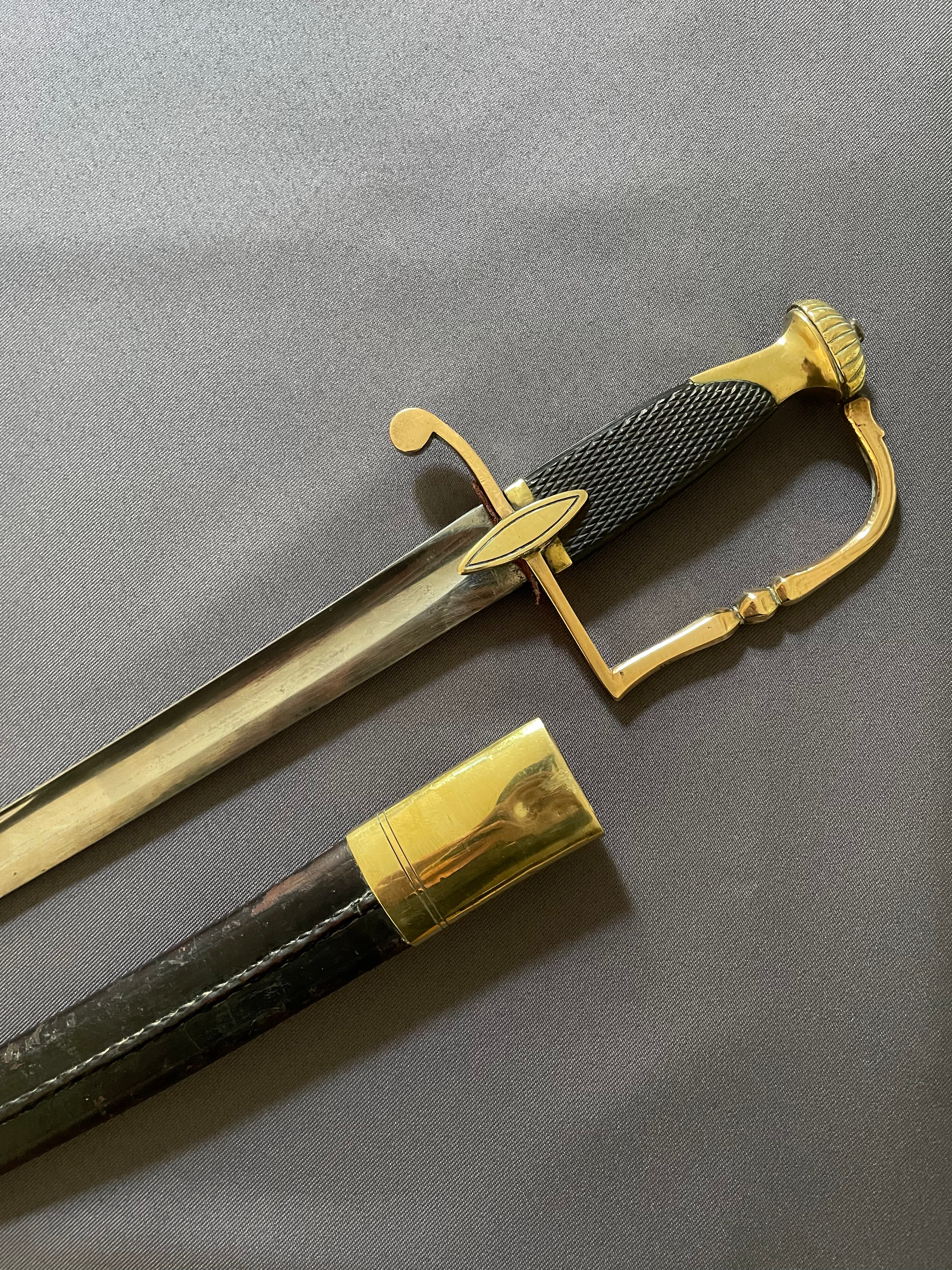 Sabre d'officier d'infanterie époque Premier Empire