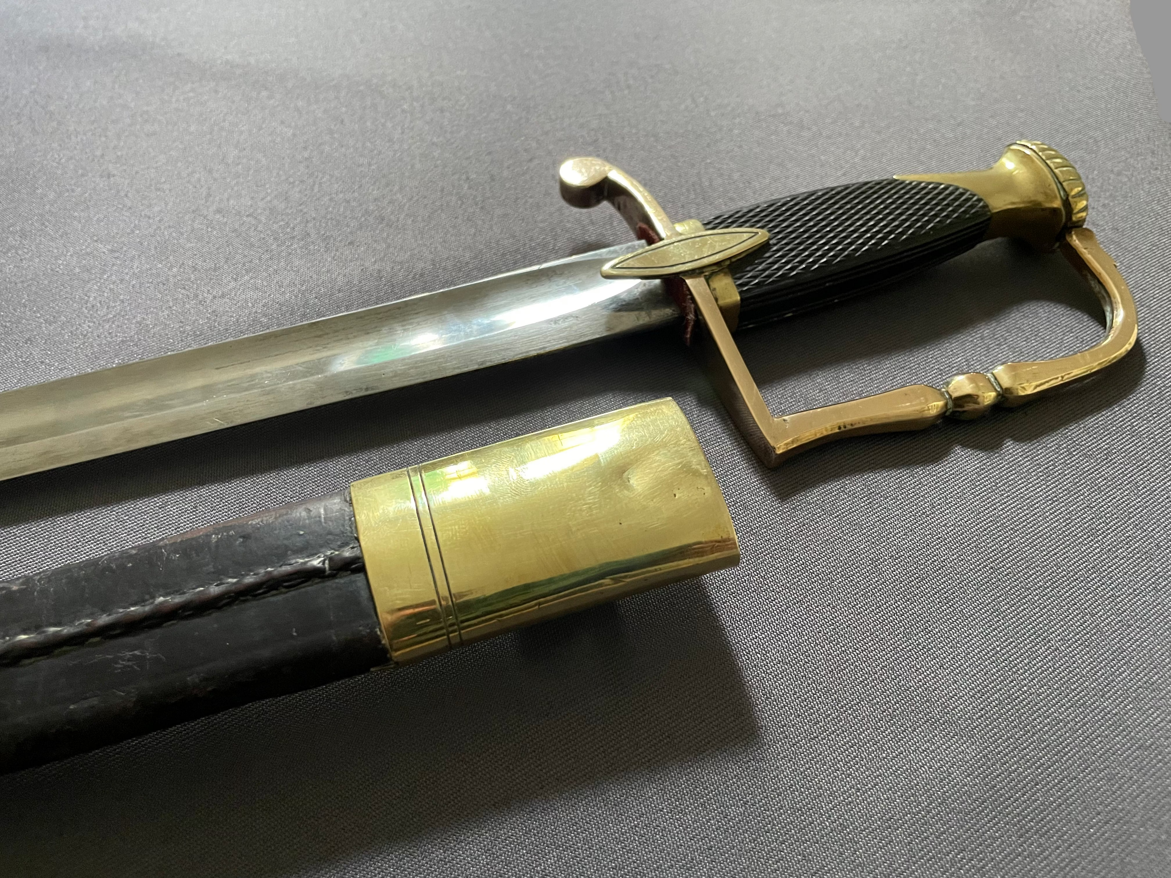 Sabre d'officier d'infanterie époque Premier Empire