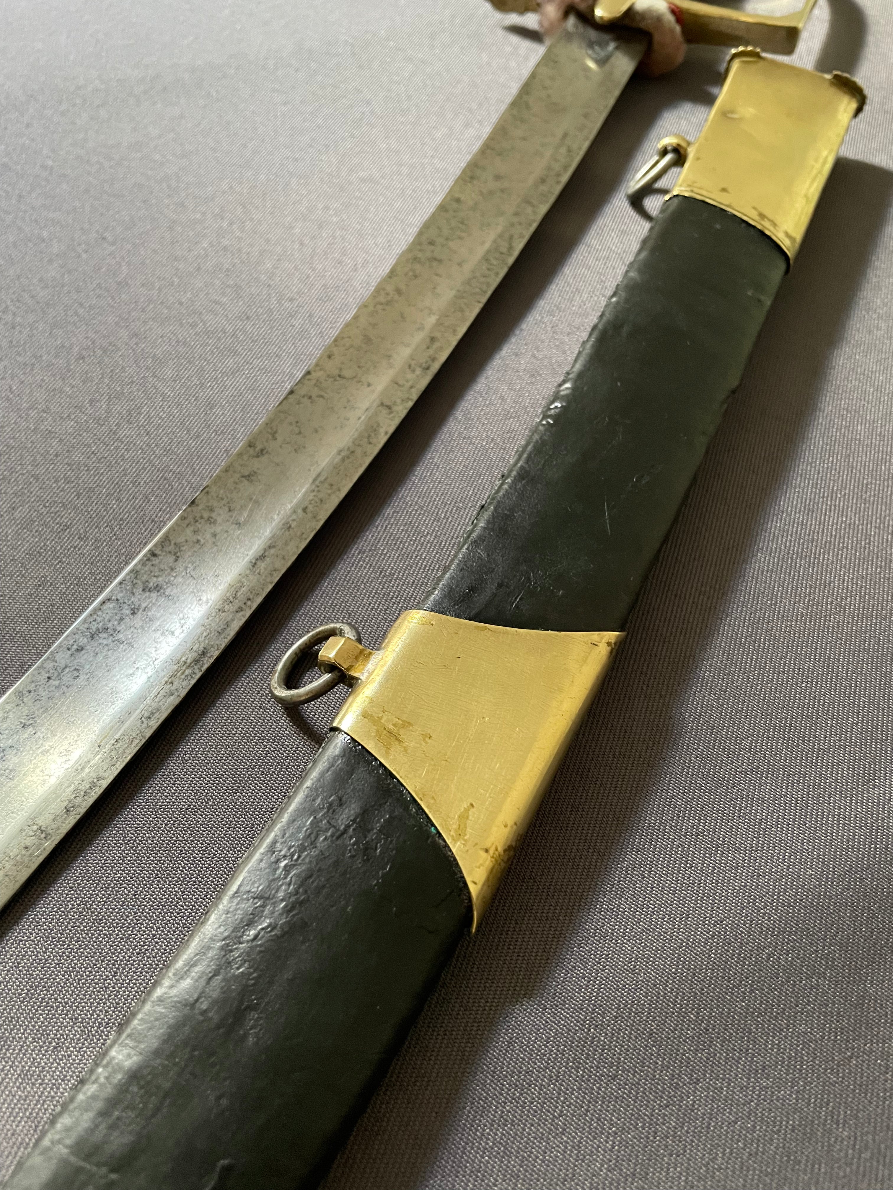 Sabre d'officier de cavalerie légère époque Révolution et Consulat