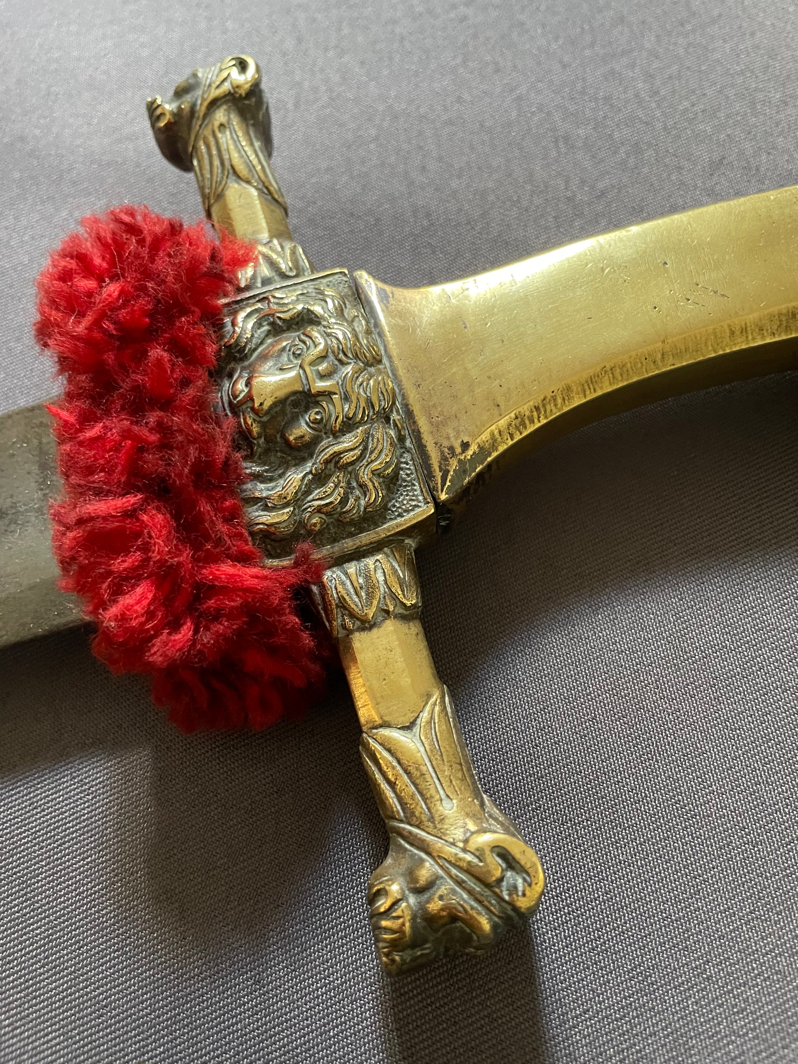 Sabre de sapeur d'infanterie époque Premier Empire