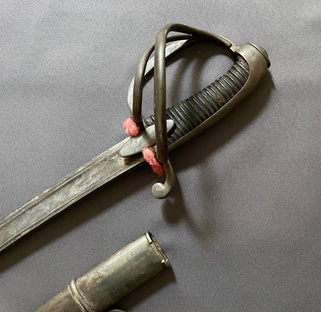 Sabre d'officier de cavalerie, lanciers ou chevau-léger lanciers époque Premier Empire