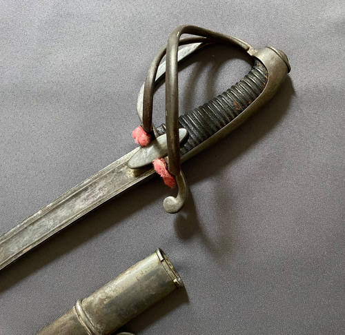 Sabre d'officier de cavalerie, lanciers ou chevau-léger lanciers époque Premier Empire