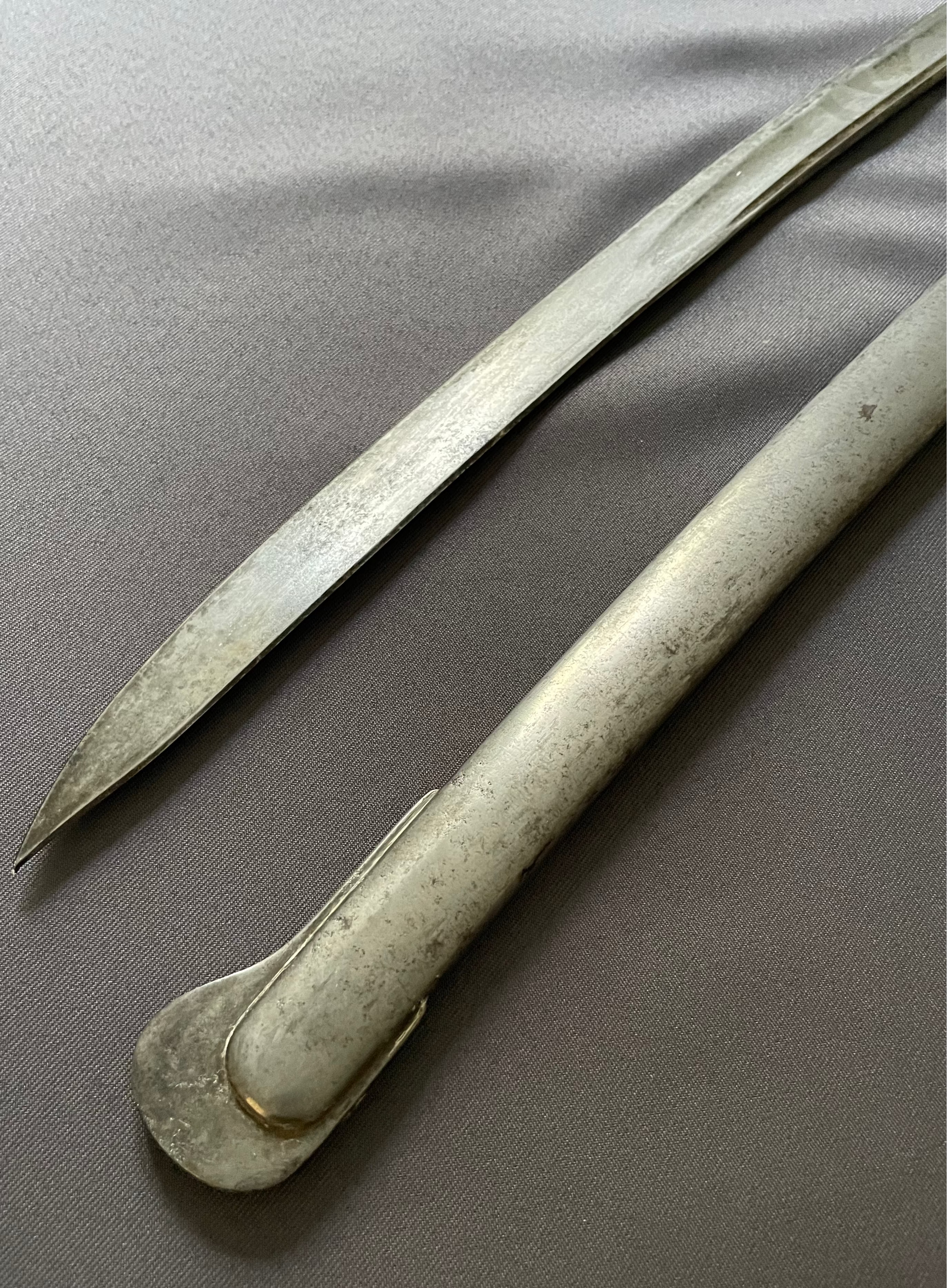 Sabre d'officier de cavalerie, lanciers ou chevau-léger lanciers époque Premier Empire