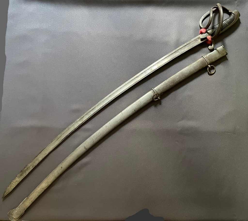 Sabre d'officier de cavalerie, lanciers ou chevau-léger lanciers époque Premier Empire